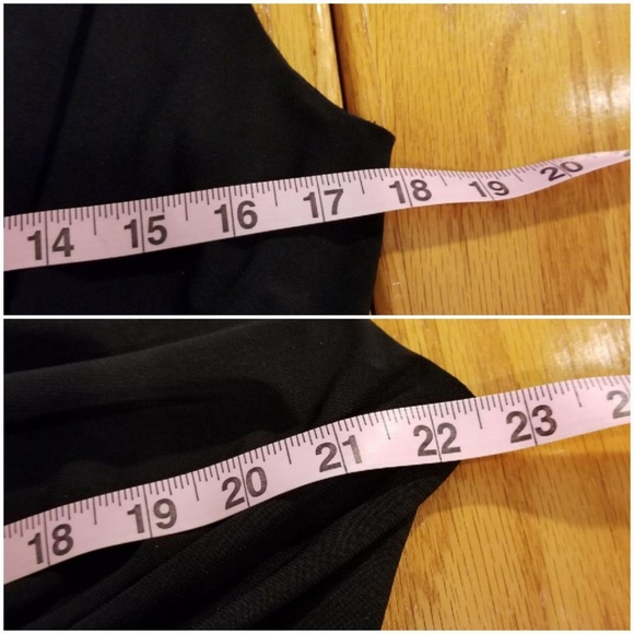 Black Knit V-Neck Sleeveless Jumpsuit NWOT - Picture 5 of 5